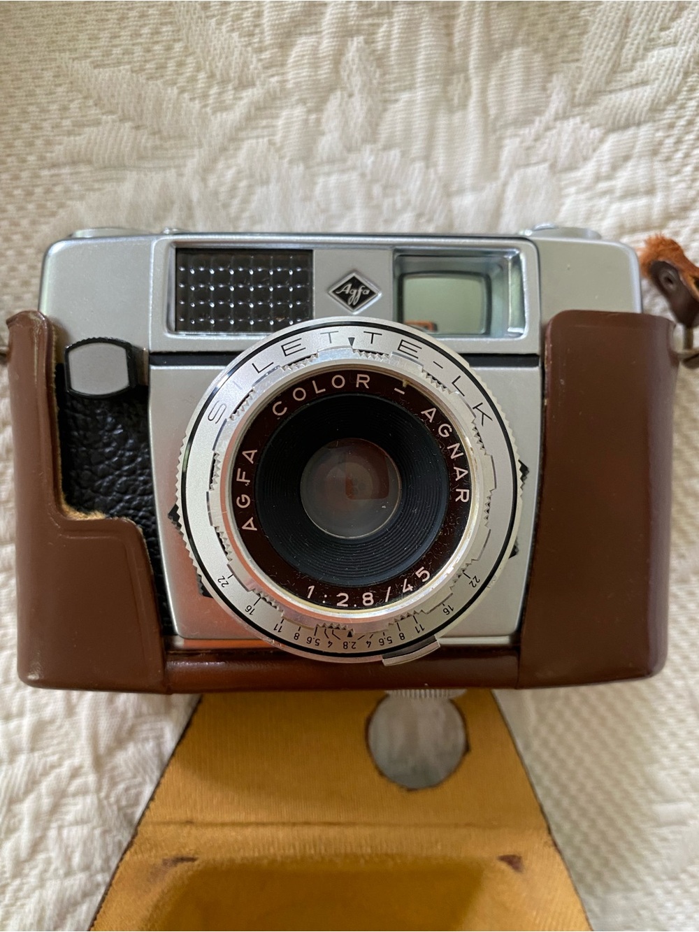 Agfa Silette LK Vintage Film Camera with Case